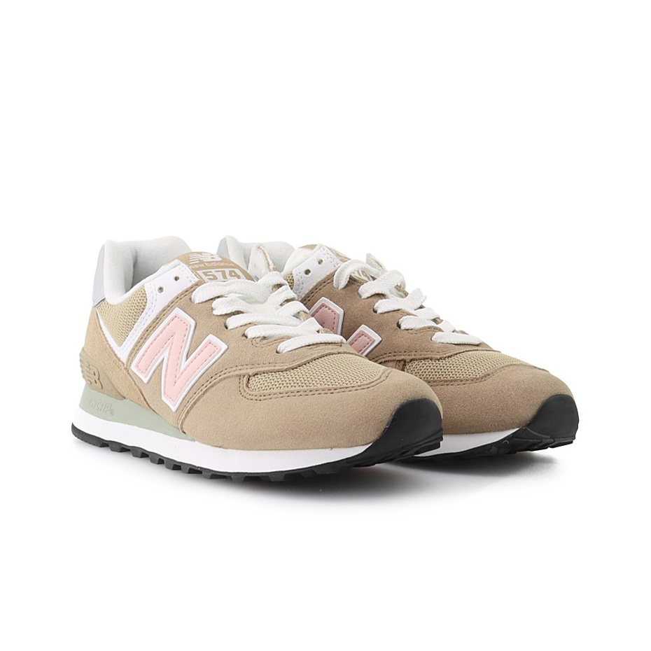 뉴발란스 NB 574 여성용 로우탑 러닝화 옐로우 브라 - New Balance Shoes 574 리뷰 및 가격