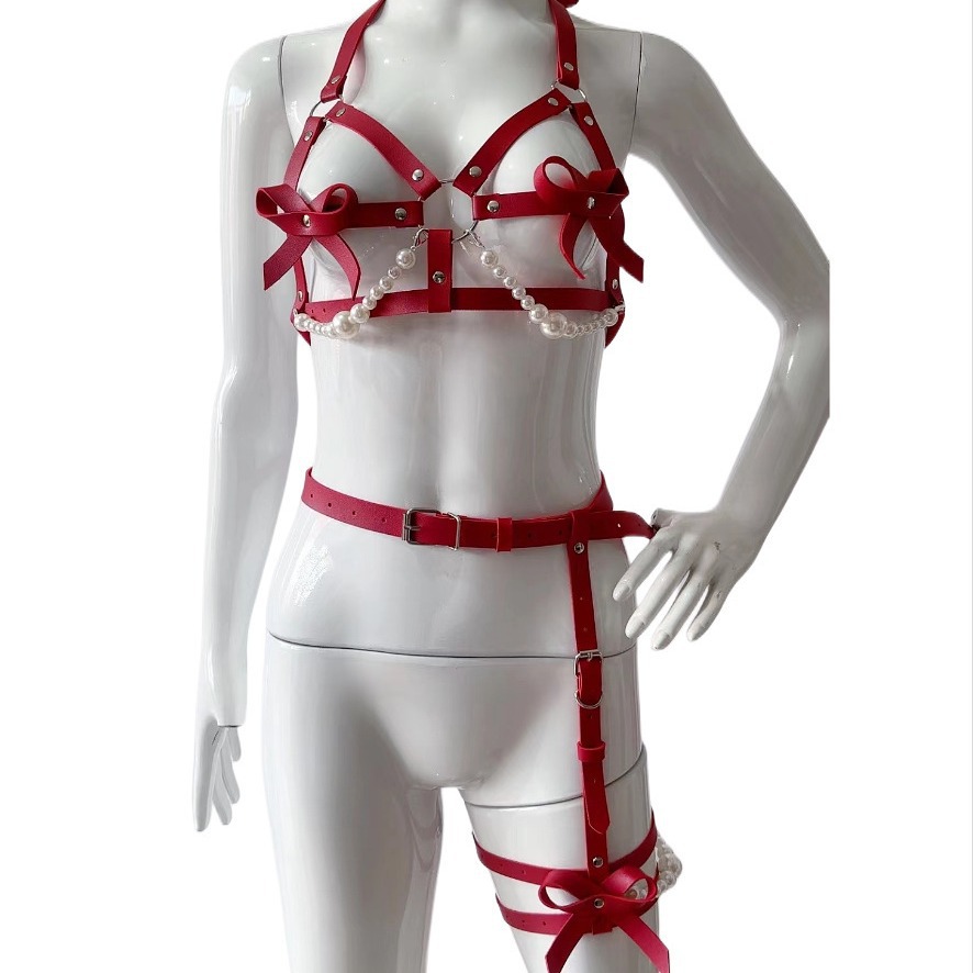 섹시 가죽 하네스 여성 세트 바디 본디지 벨트 펑크 스 - Garter Belt Set 리뷰 및 가격